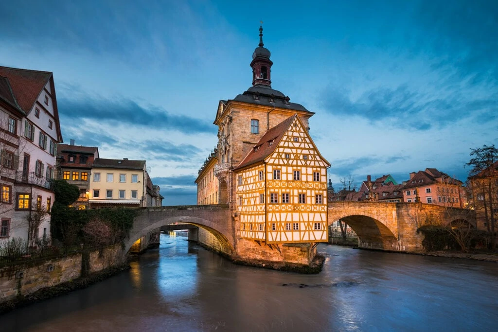 old town hall of bamberg, germany